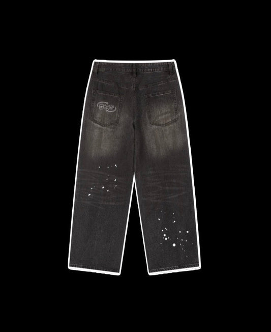 𝗕𝗮𝗴𝗴𝘆 𝘀𝗽𝗮𝘁𝘁𝗲𝗿𝗲𝗱 𝗷𝗲𝗮𝗻𝘀