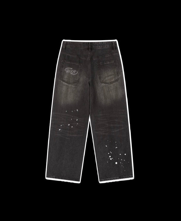 𝗕𝗮𝗴𝗴𝘆 𝘀𝗽𝗮𝘁𝘁𝗲𝗿𝗲𝗱 𝗷𝗲𝗮𝗻𝘀