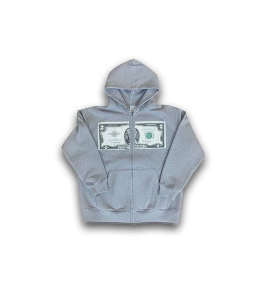 𝗚𝗿𝗲𝘆 𝟮$ 𝗯𝗶𝗹𝗹 𝘇𝗶𝗽 𝘂𝗽