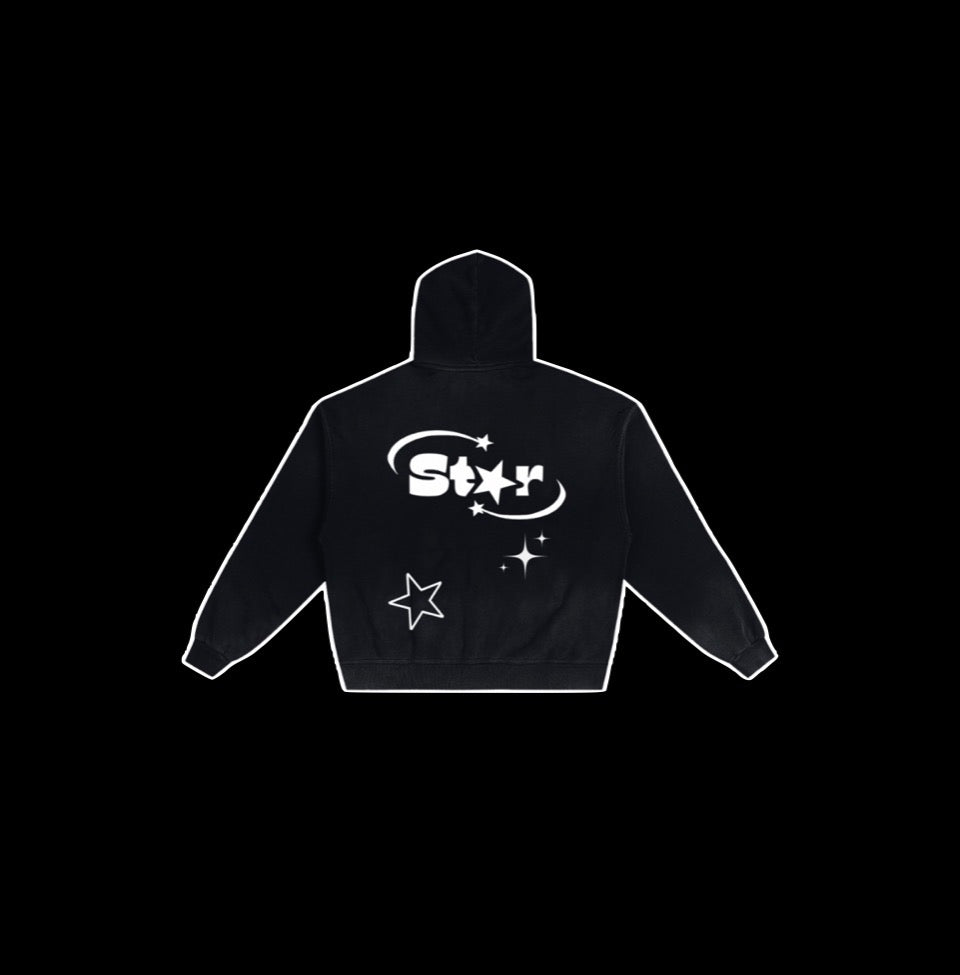 𝗙𝗮𝗱𝗲𝗱 𝗯𝗹𝗮𝗰𝗸 𝘀𝘁𝗮𝗿 𝘇𝗶𝗽 𝘂𝗽