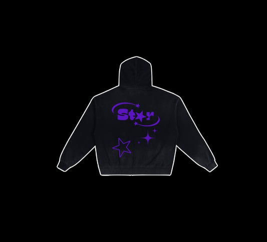 𝗙𝗮𝗱𝗲𝗱 𝗽𝘂𝗿𝗽𝗹𝗲 𝘀𝘁𝗮𝗿 𝘇𝗶𝗽 𝘂𝗽