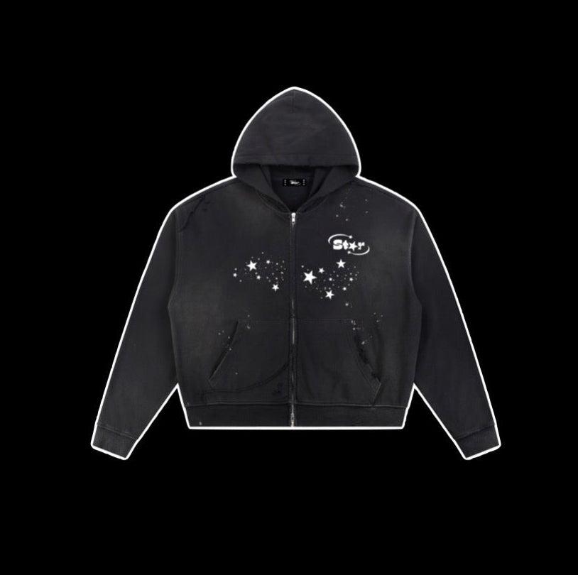 𝗕𝗹𝗮𝗰𝗸 𝗦𝘁𝗮𝗿𝗳𝗮𝗹𝗹 𝗭𝗶𝗽-𝗨𝗽