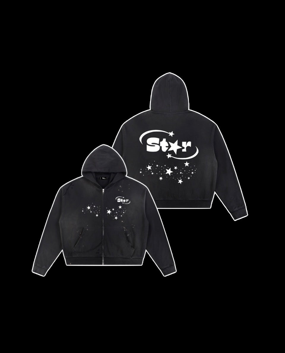 𝗕𝗹𝗮𝗰𝗸 𝗦𝘁𝗮𝗿𝗳𝗮𝗹𝗹 𝗭𝗶𝗽-𝗨𝗽